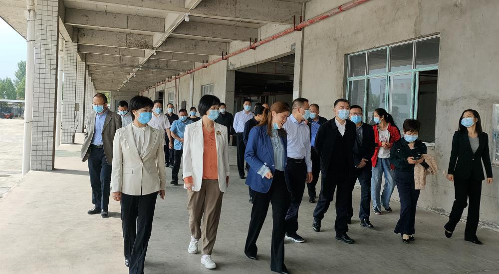 省人民政府口岸辦郭寧主任一行赴常德調(diào)研中非堅(jiān)果加工產(chǎn)業(yè)園