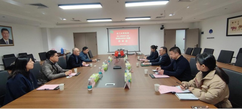 波蘭沃斯集團董事長曾小輝一行到湖南糧油進出口集團洽談合作